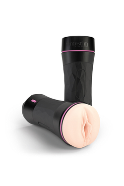 Мастурбатор Mystim OH PUSH ME Vagina,TPE, телесный, 21,5 см