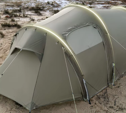 Палатка Naturehike Opalus Si 3-местная, зеленая