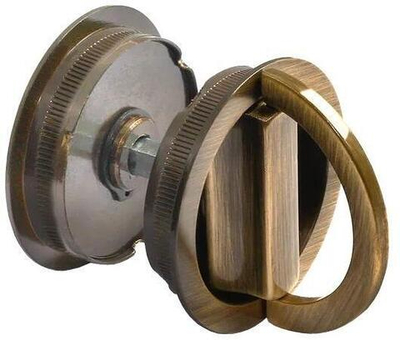 Завертка сантехническая TWICE WC бронза матовая