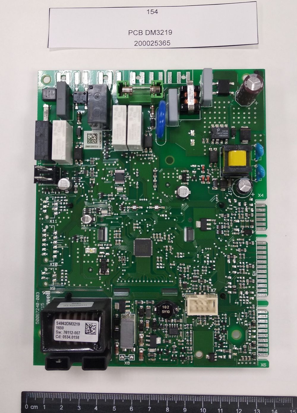 200025365 Электронная плата управления для котла Baxi Eco Nova