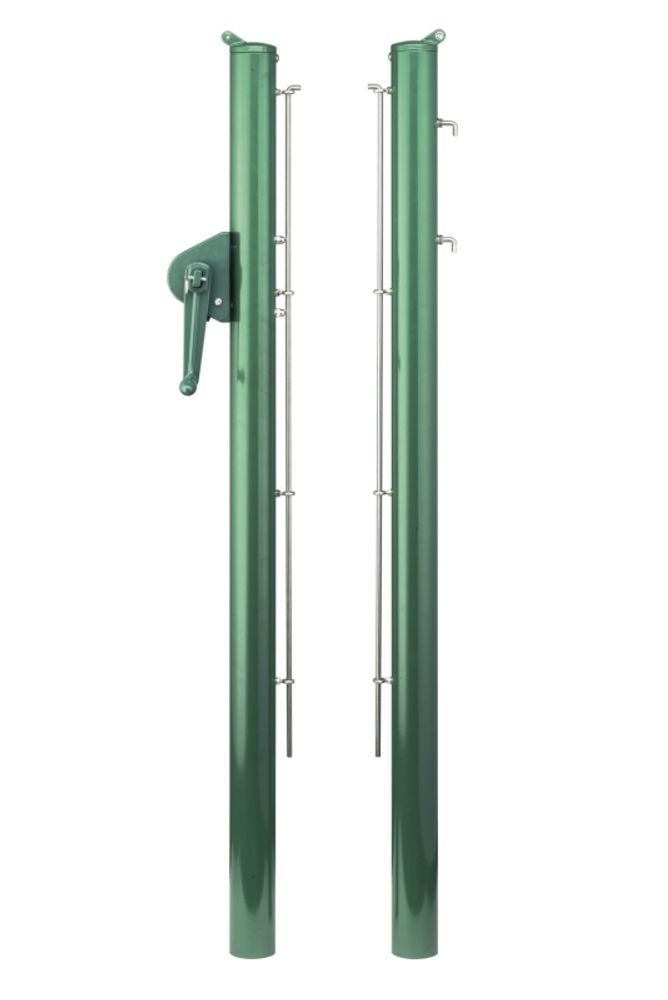 Установочная система для сетки для игры в падел