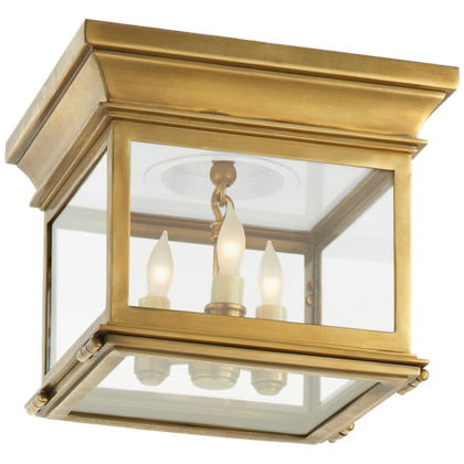 Потолочный светильник Visual Comfort Club Small Square Flush Mount