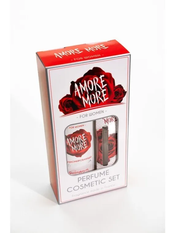 Подарочный набор женский Amore More, гель для душа 250 мл, парфюмерная вода 30 мл
