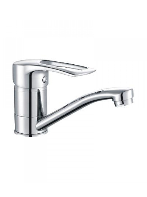 Смеситель Т40-22 ROSSINKA  одноручный (40 мм) для умыв. с поворотн. изливом 160 мм,хром