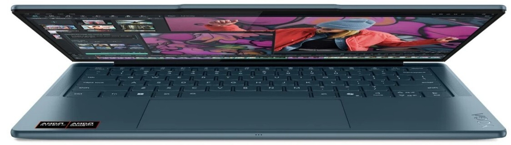 Ноутбук  Lenovo Yoga Slim 7 14AKP10 14 ", Ryzen AI 300, 32 Гб RAM, 1 Тб SSD, Radeon Graphics, Синий