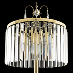 Citilux Инга CL335943 Торшер хрустальный Бронза