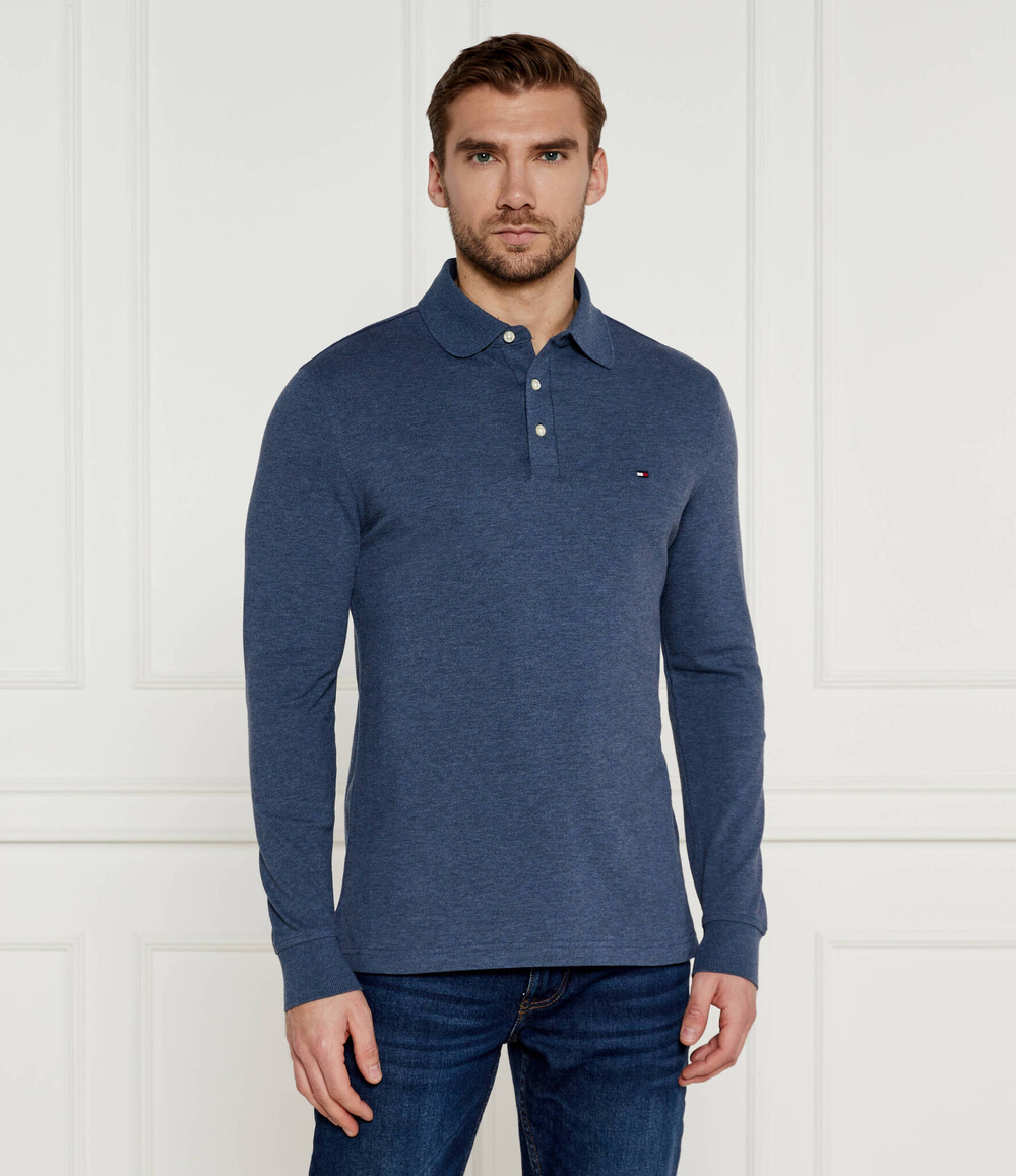 Поло 1985 Tommy Hilfiger - голубой(MW0MW20182)