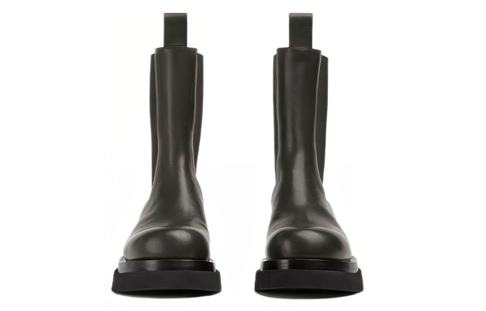 Bottega Veneta Lug Boot Bottle Green Women"s