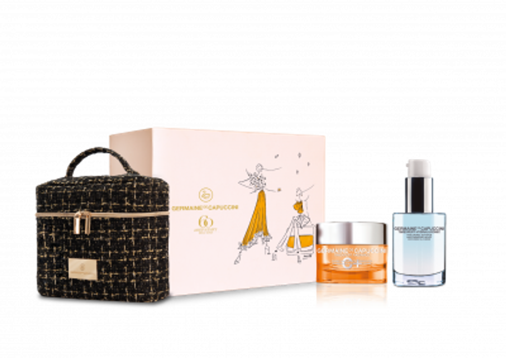 GERMAINE DE CAPUCCINI GOLDEN HOURS TIME TO SHINE SET 9