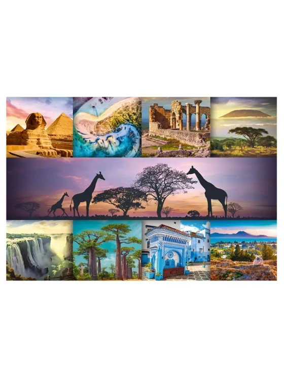 Пазлы для детей и взрослого 1000 элементов Африка