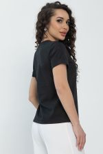 Футболка Дорис (черная) Б13352-50М LT Collection
