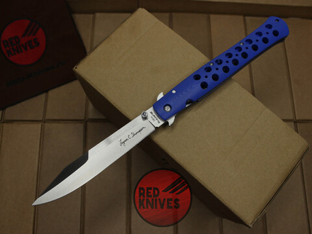 Нож Cold Steel 26C6AA Ti-Lite 6 Lynn Thompson Signature - синий G10