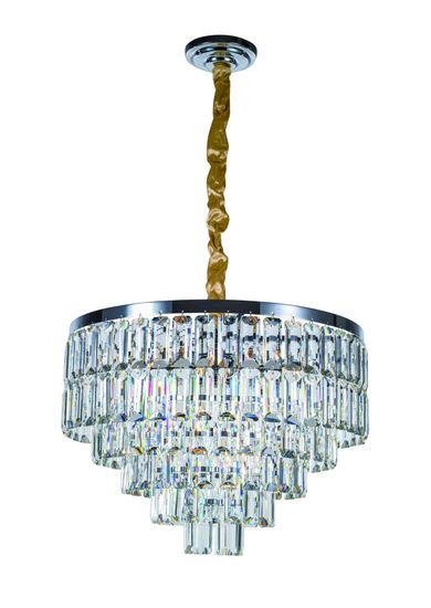 2752R/10A CHROME+CLEAR (1) Люстра NW