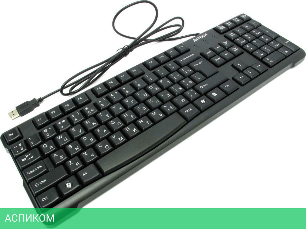 Клавиатура A4Tech KR-750 черный
