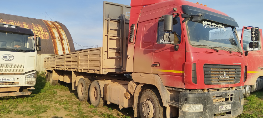 САВ (СпецАвто-Восток) 9318* Полуприцеп тяжеловоз 2 оси 93182E8 (Не раздвижной)