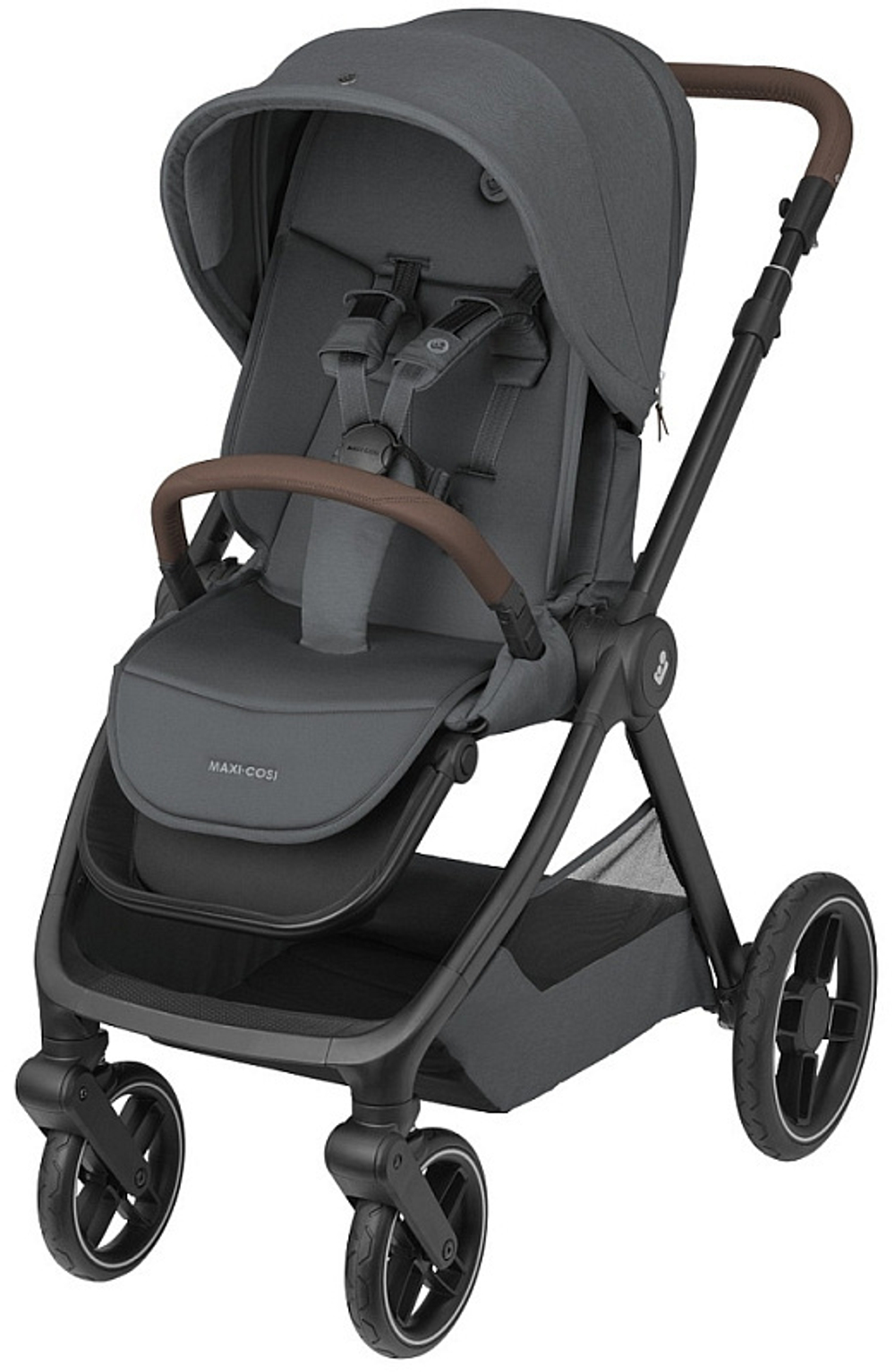 Коляска детская Maxi-Cosi Oxford Plus 3 в 1 с автокреслом CabrioFix Select grey 1978204110 PlusTwillic Graphite/Графит