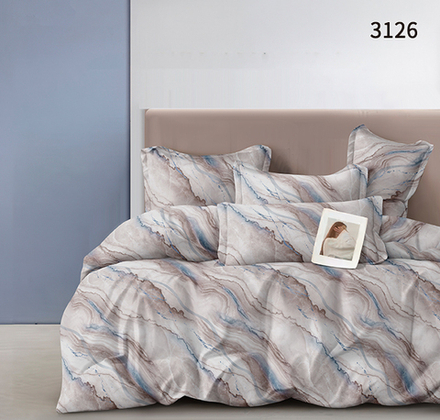 КПБ 2 сп с простыней на рез. 160х200 БЯЗЬ "БР30"