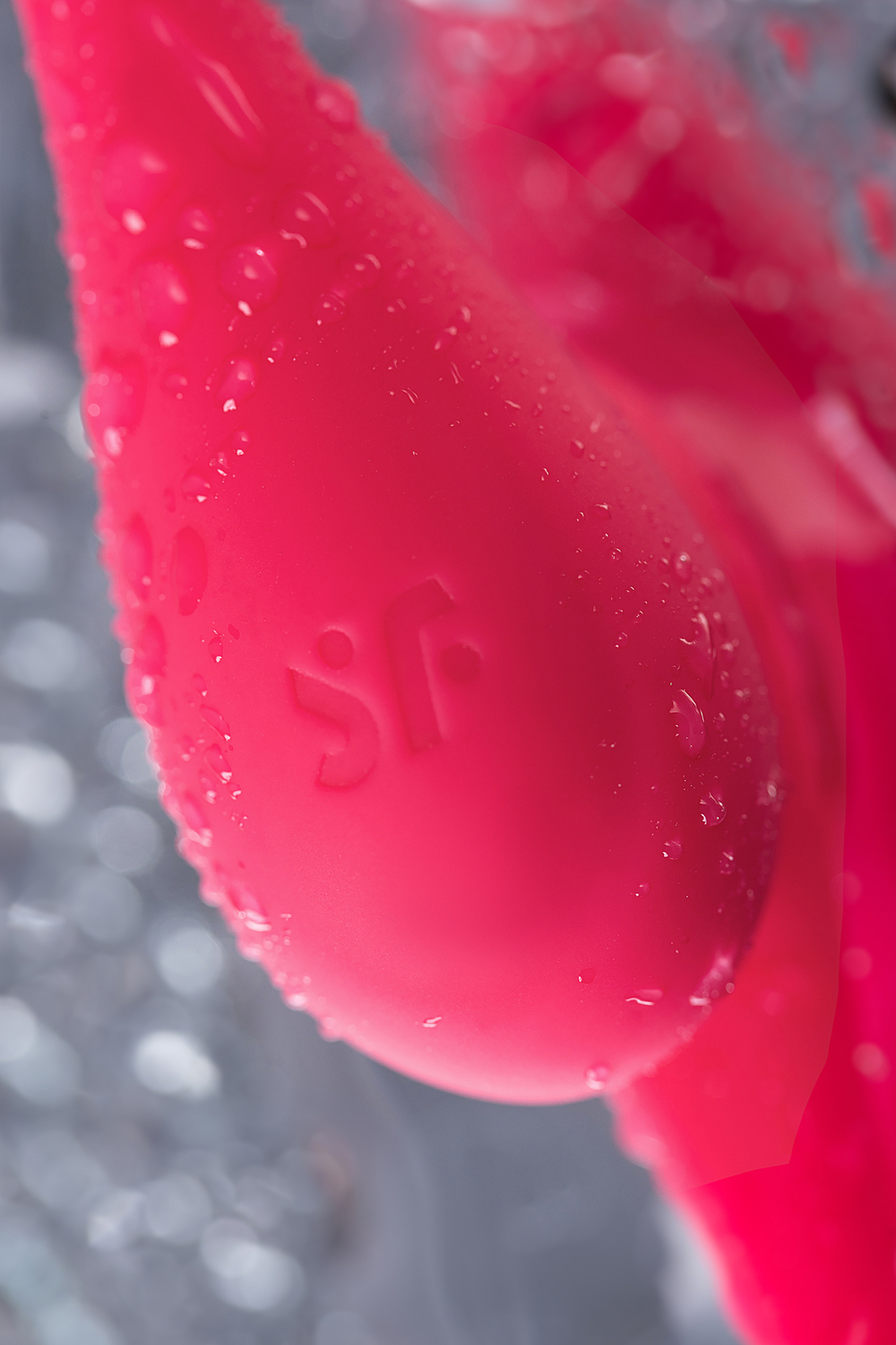 Набор вагинальных шариков Satisfyer YONI, силикон, красный, Ø 2 см.