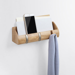 Вешалка--органайзер cubby mini натуральное дерево