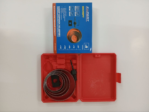 Набор коронок по дереву 8 предметов усиленных X-PERT