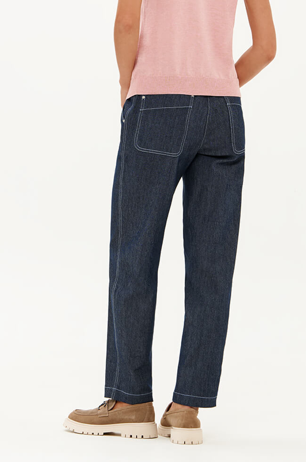 31188 Джинсы женские (синий джинс)