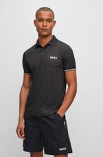Поло Patteo MB BOSS GREEN - черный(50501282)