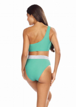 Сексуальный купальник с отделкой люрексом (Размер: 75/38) (Цвет: мятный)