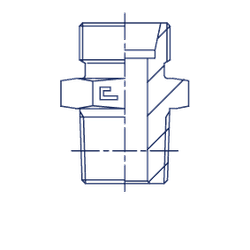 Штуцер FC DL10 NPT 1/8 (корпус)