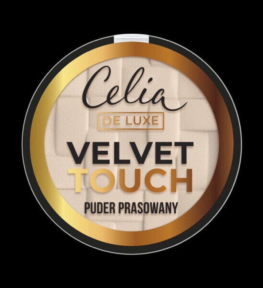Пудра Celia Velvet Touch Puder w kamieniu nr. 101 Transparent Beige 9g