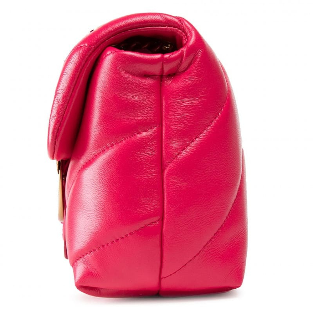 MINI LOVE BAG PUFF MAXI QUILT – magenta