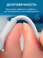 Зарядка для Apple Watch и iPhone 2 в 1, разъем USB-A (белый)