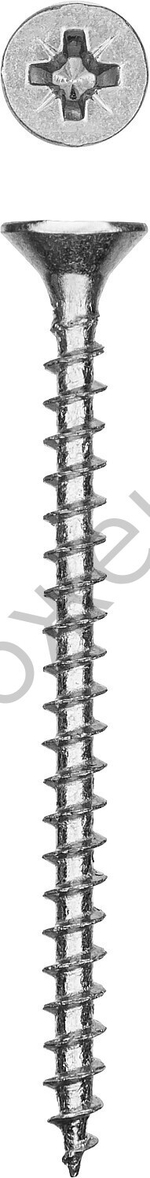 ЗУБР СУ-Б 40 x 3.5 мм, белый цинк, универсальный саморез, 8000 шт (300370-35-040)