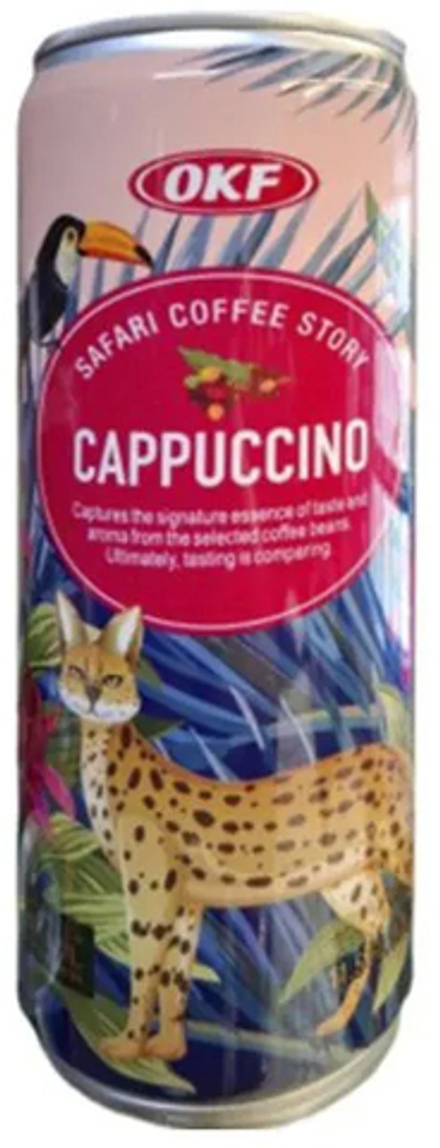 Кофейный напиток OKF Cappuccino "Капучино" 0.34 - банка
