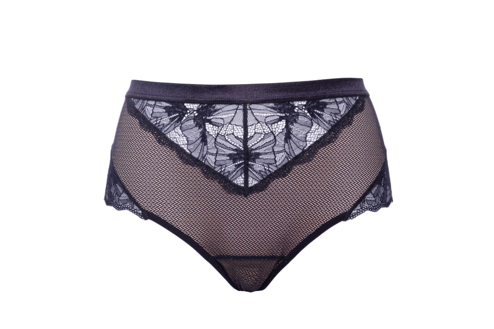 Трусики-слип с завышенной линией талии Volare (Размер: 44) (Цвет: черный)