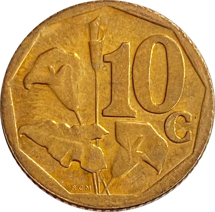 10 центов 2008 ЮАР