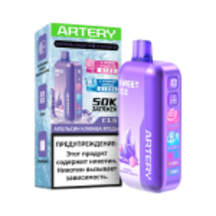 Artery CL6 Апельсин-клюква-ягоды 50000 затяжек 20мг (2%)