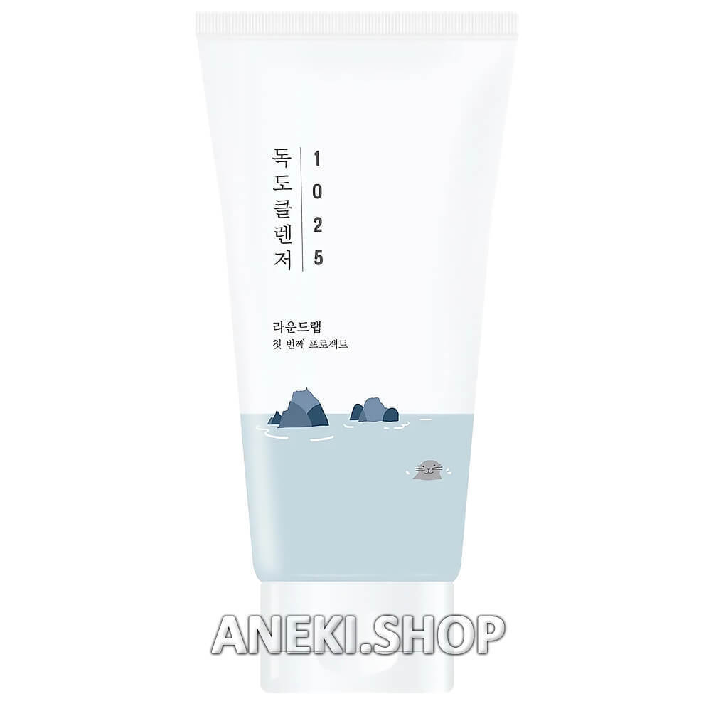 Пенка мягкая для умывания с морской водой 150 мл Round Lab1025 Dokdo Cleanser