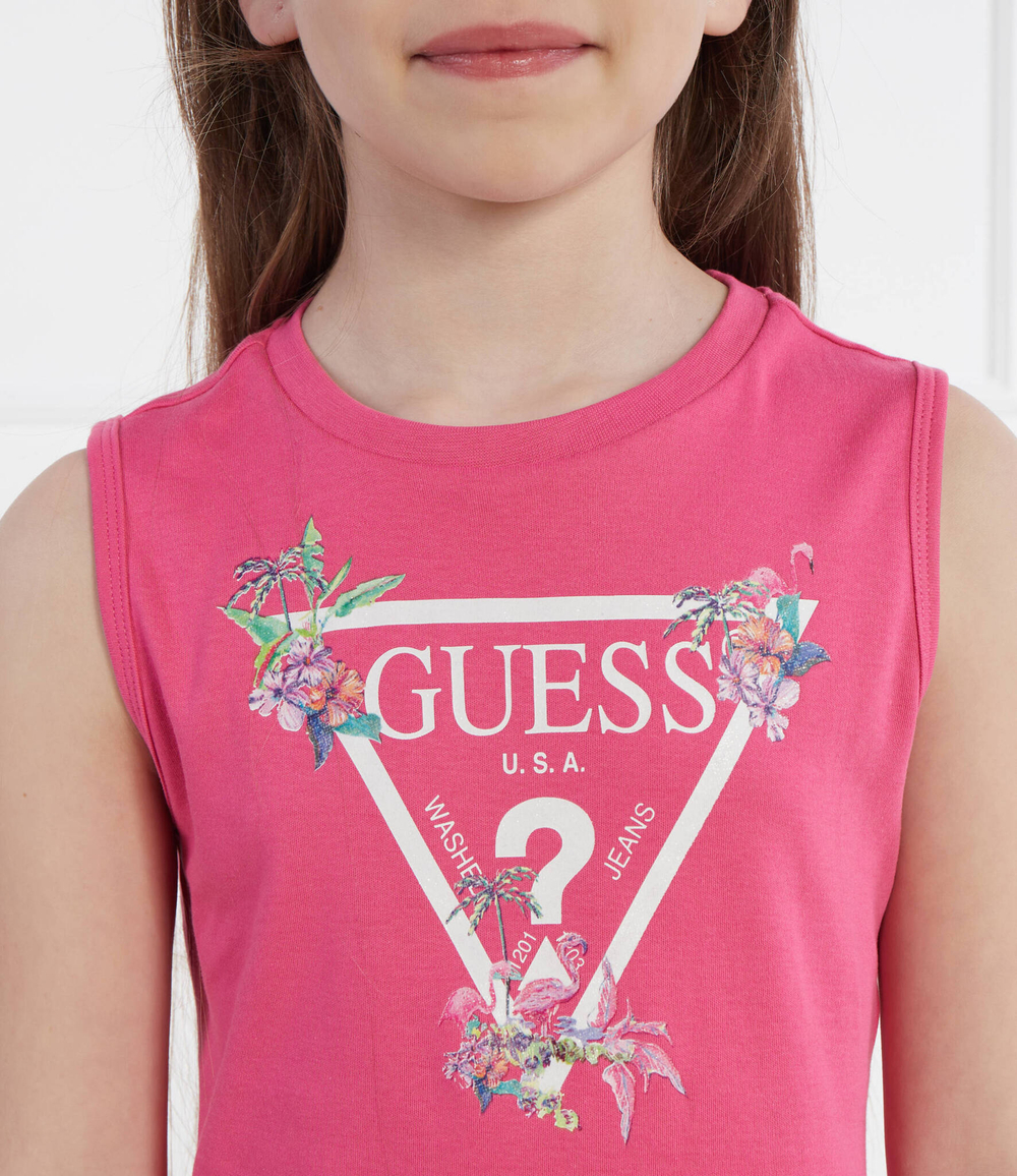 Платье Guess - розовый(J4RK38 KA6W4)