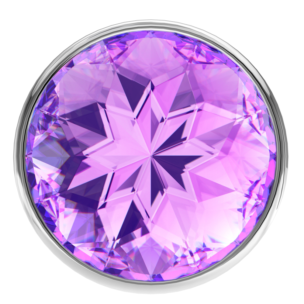 Diamond Purple Sparkle XL - Большая анальная пробка