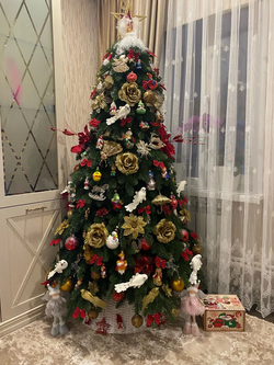 Искусственная новогодняя елка Царь Елка Афродита, литая, 180 см