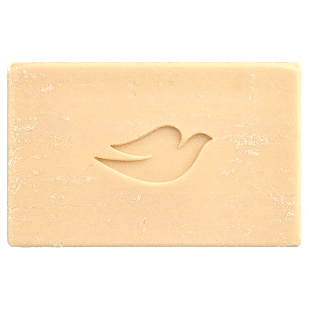 Dove, очищающее кусковое мыло, растительное молоко, молоко с куркумой и лимонная капля, 5 унций