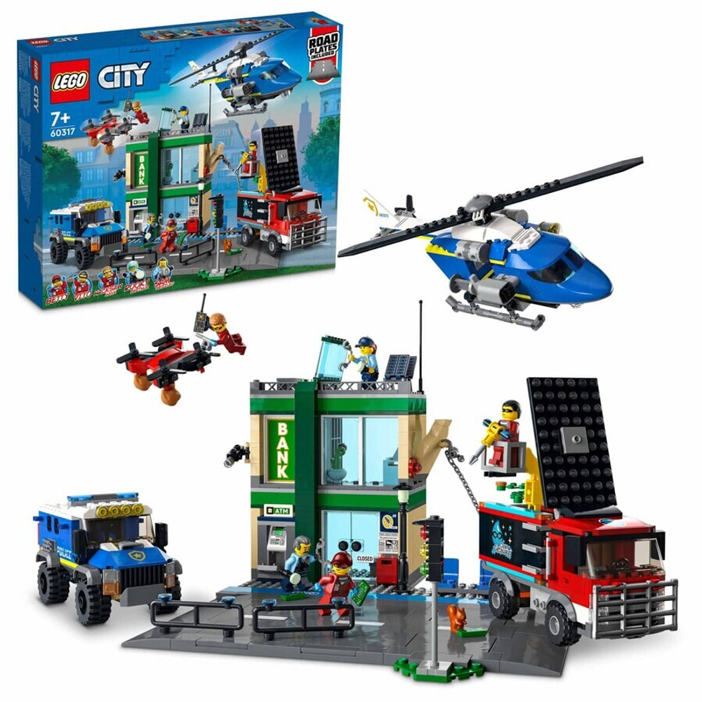 Конструктор LEGO City 60317 Полицейская погоня в банке