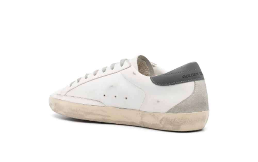 Кеды Golden Goose Super-Star distressed sneakers