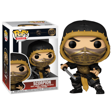 Фигурка Funko POP! Movies Mortal Kombat Scorpion w/Chase (MT)