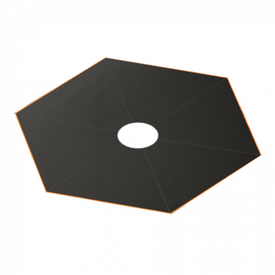 Теневой тент для батута 3,05 м (6 стоек) Classic