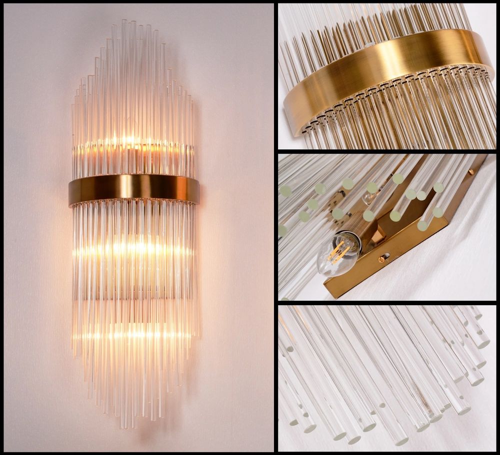 Настенный светильник BRWL7024 gold