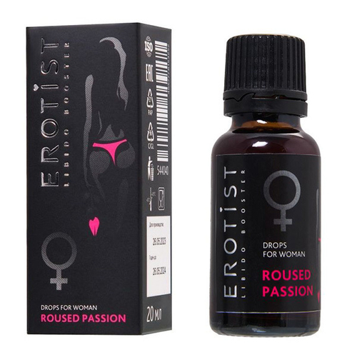 Возбуждающие капли для женщин Erotist Libido Booster Roused Passion 20мл