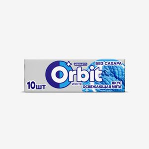 Резинка жевательная Orbit освежающая мята без сахара 13.6 г