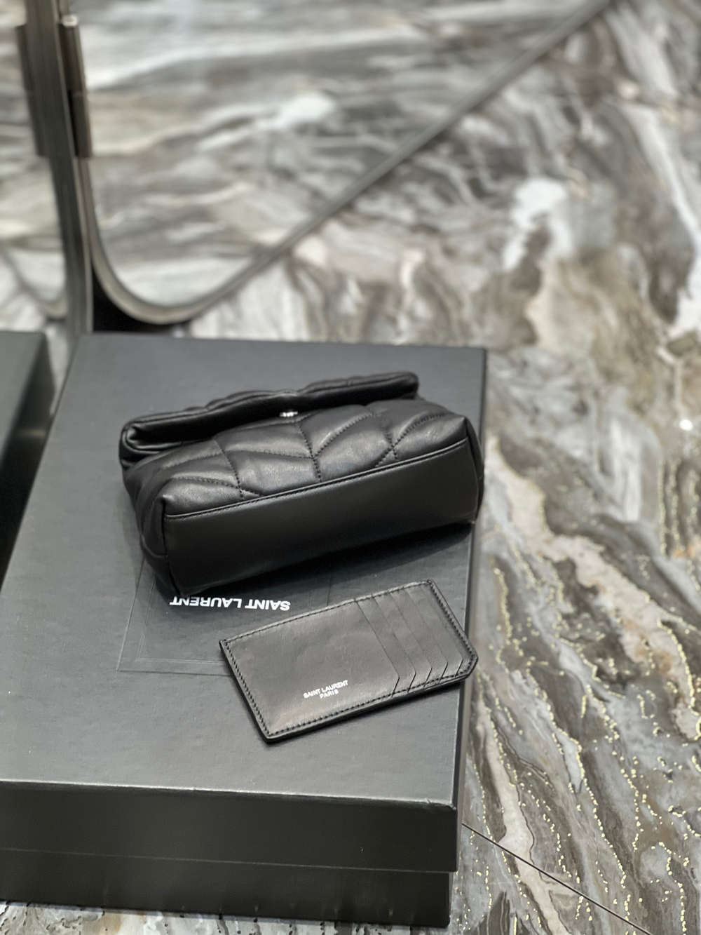 Saint Laurent Loulou Puffer Bag 18 cm