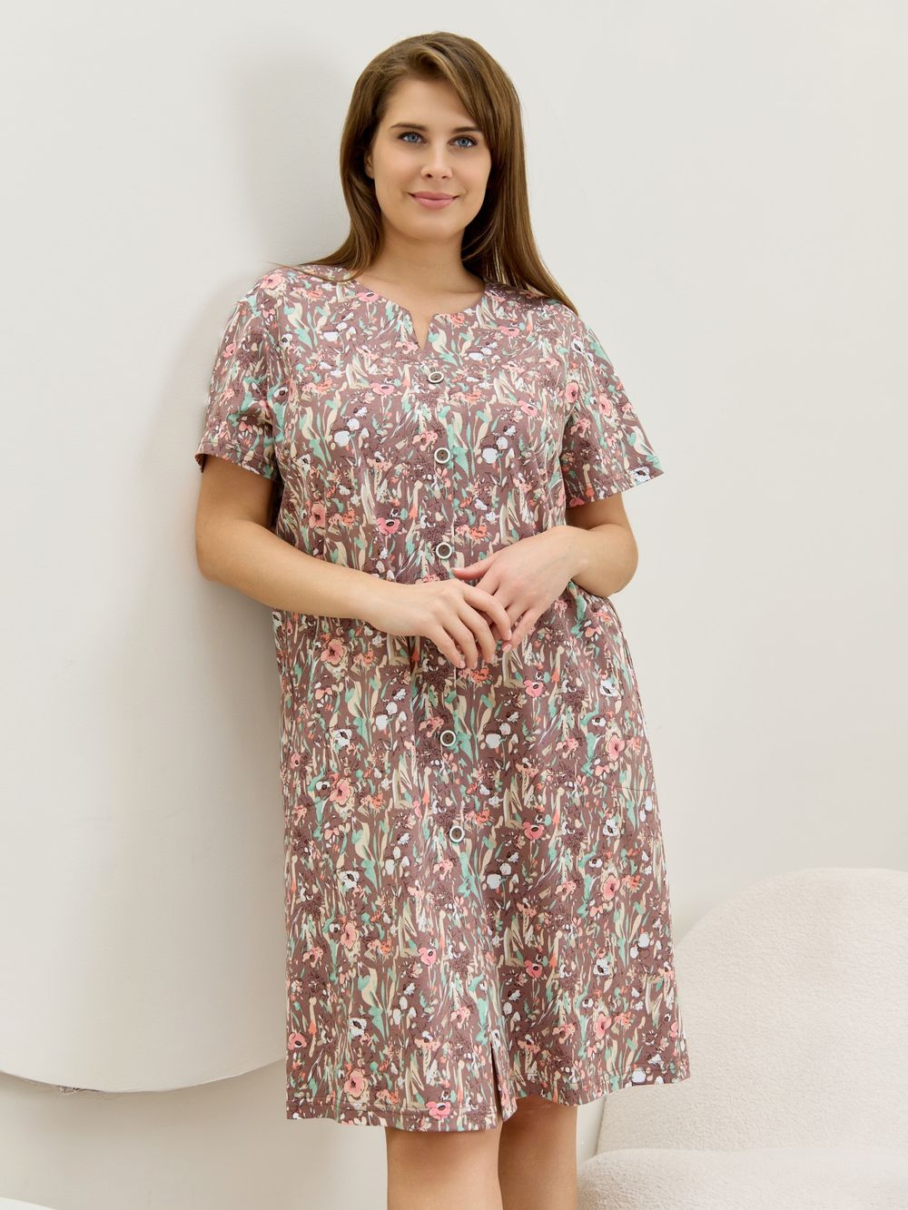 Халат Рейна Виотекс КОРИЧНЕВЫЙ